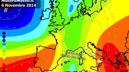 Inizia Novembre: sole fino a Mercoledì 6 pomeriggio, poi forte maltempo!